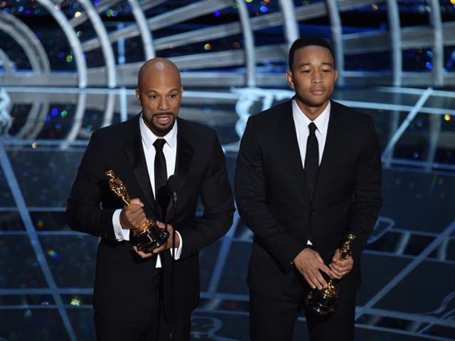 Common and John Legend’s ‘Glory’ won the award for Best Original Song 
