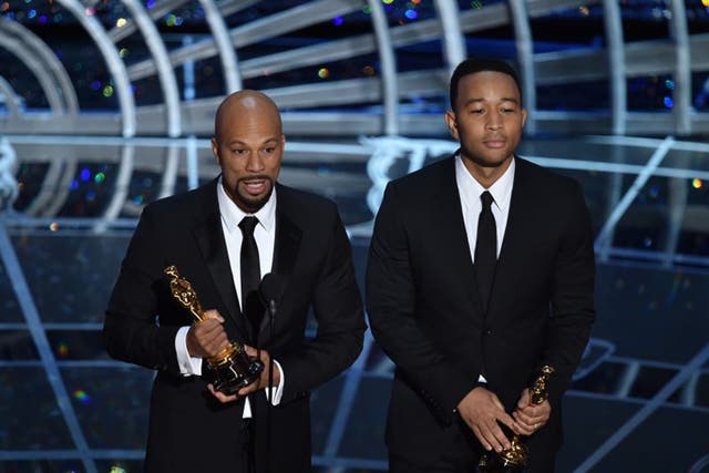 Common and John Legend’s ‘Glory’ won the award for Best Original Song 