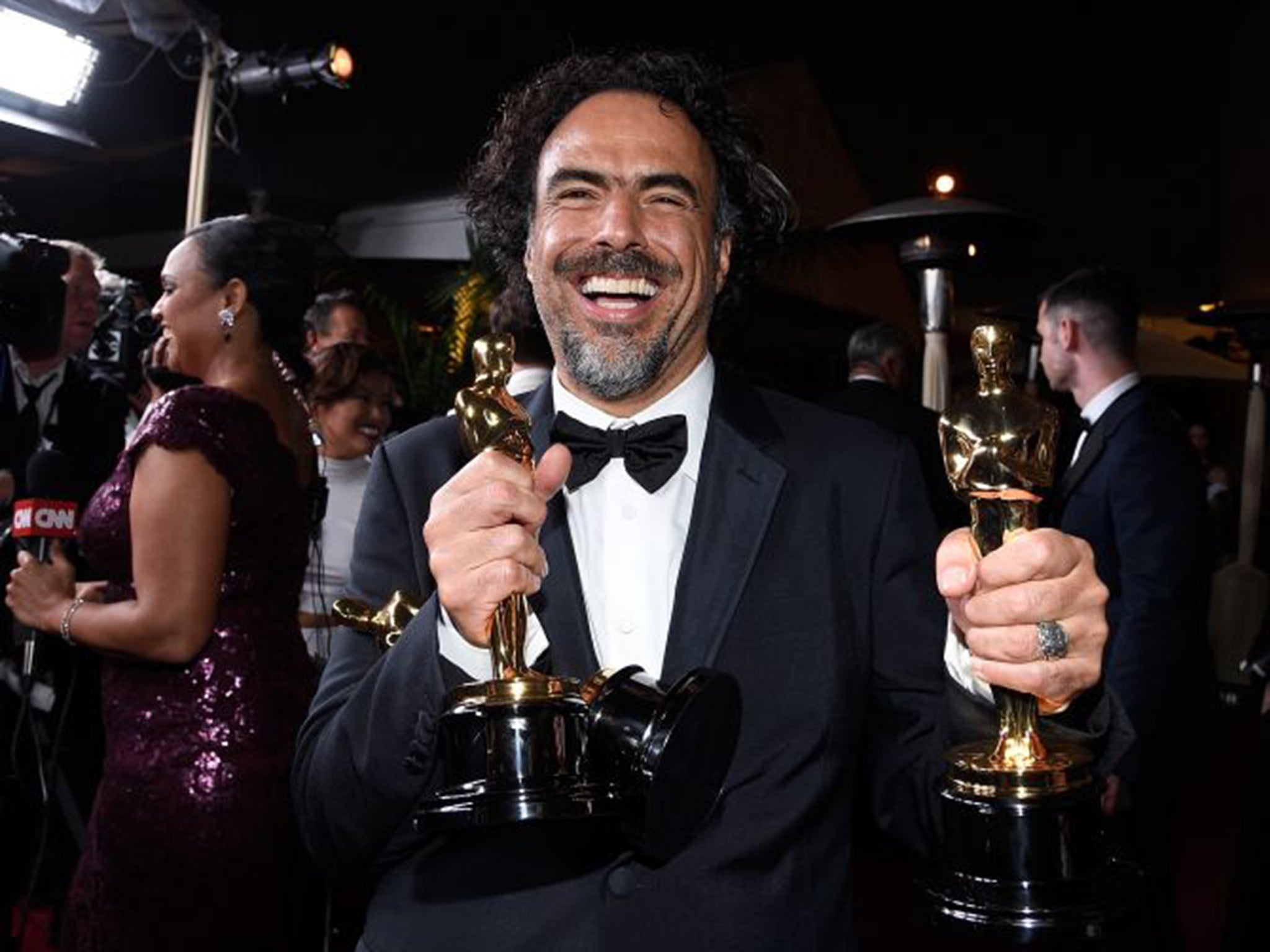 Alejandro Gonzalez Iñarritu dedicated his Best Picture award to his fellow Mexicans