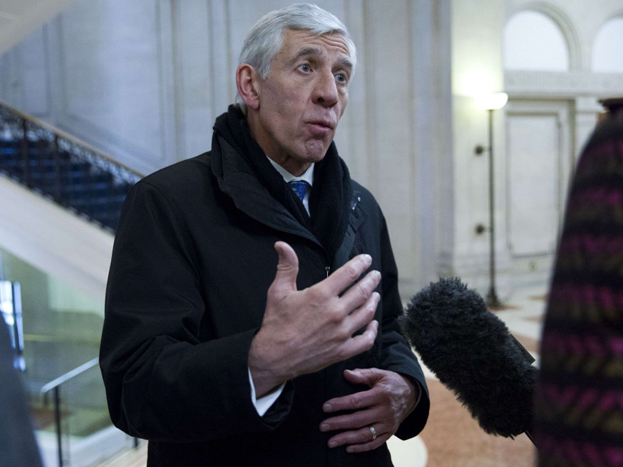 Jack Straw defends himself to the media after falling for a ‘sting’ operation