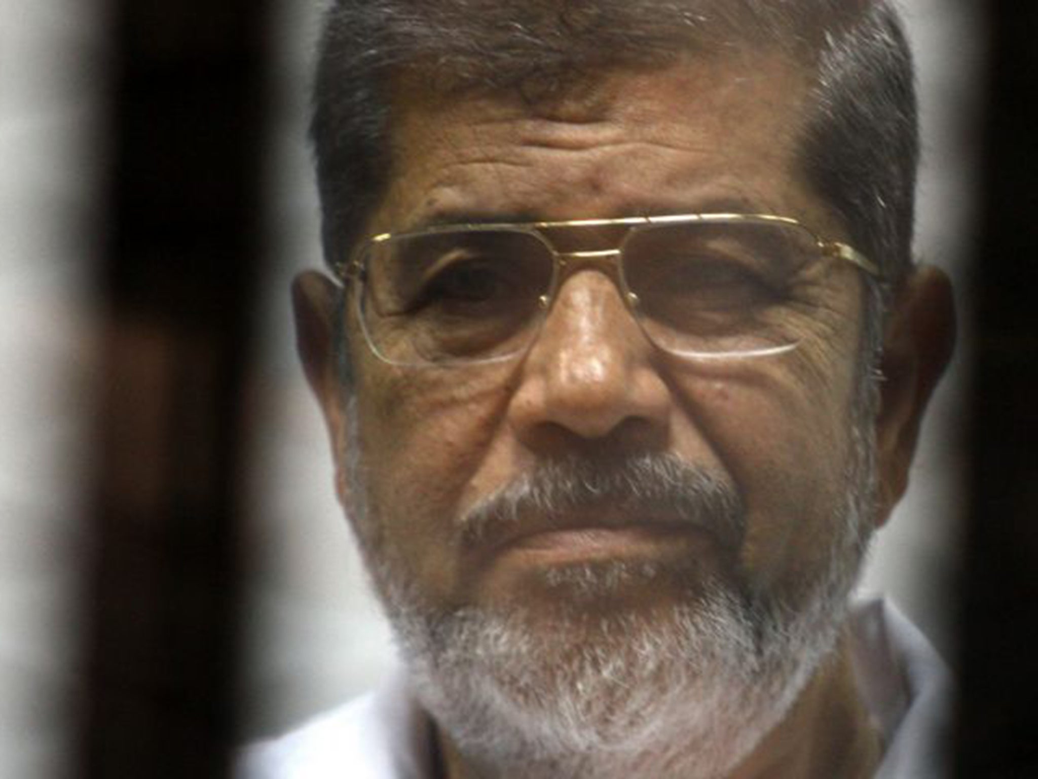 It was unclear whether the attack was linked to Mr Morsi's death sentence