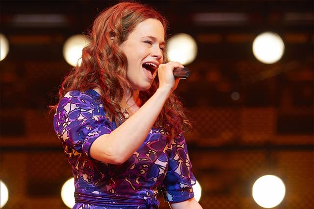 Katie Brayben is nominated for Best Actress in a Musical at the Olivier Awards 2015 for her role as Carole King in Beautiful