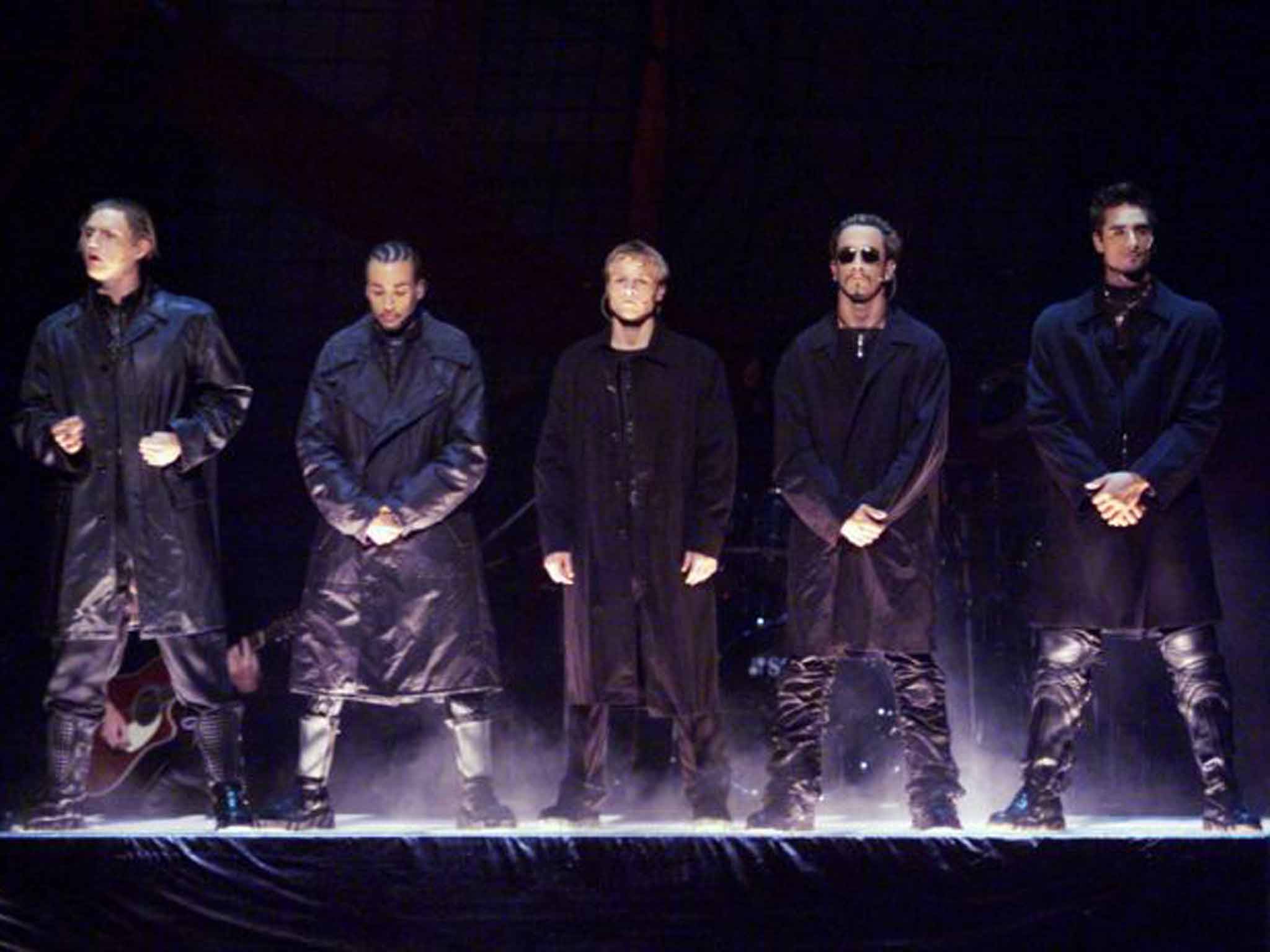The Backstreet Boys in their prime at the 1999 MTV Video Music Awards