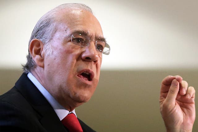 Angel Gurria hailed the Chancellor’s ‘effective economic policies’