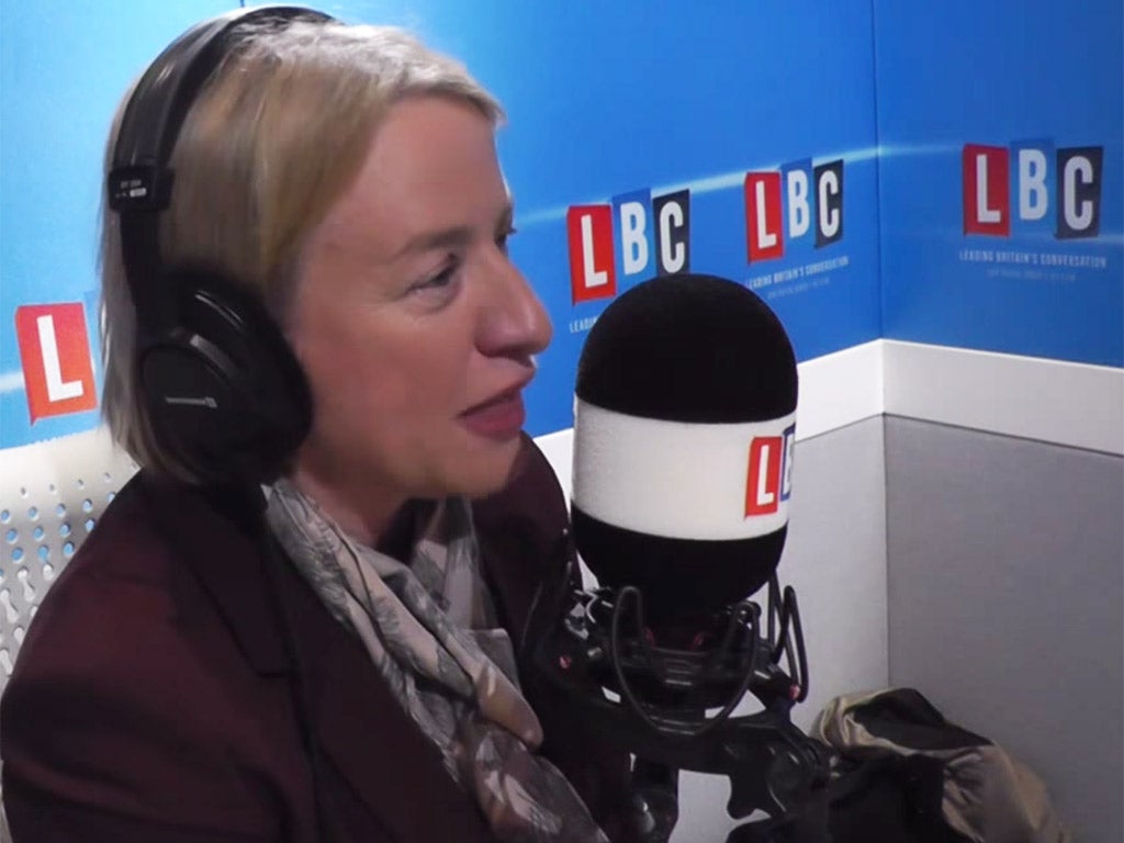 Green Party leader Natalie Bennett said she suffered a 'mind blank' during her interview with LBC