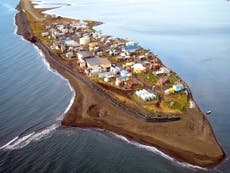 Climate change threatens to put Alaska village under the sea