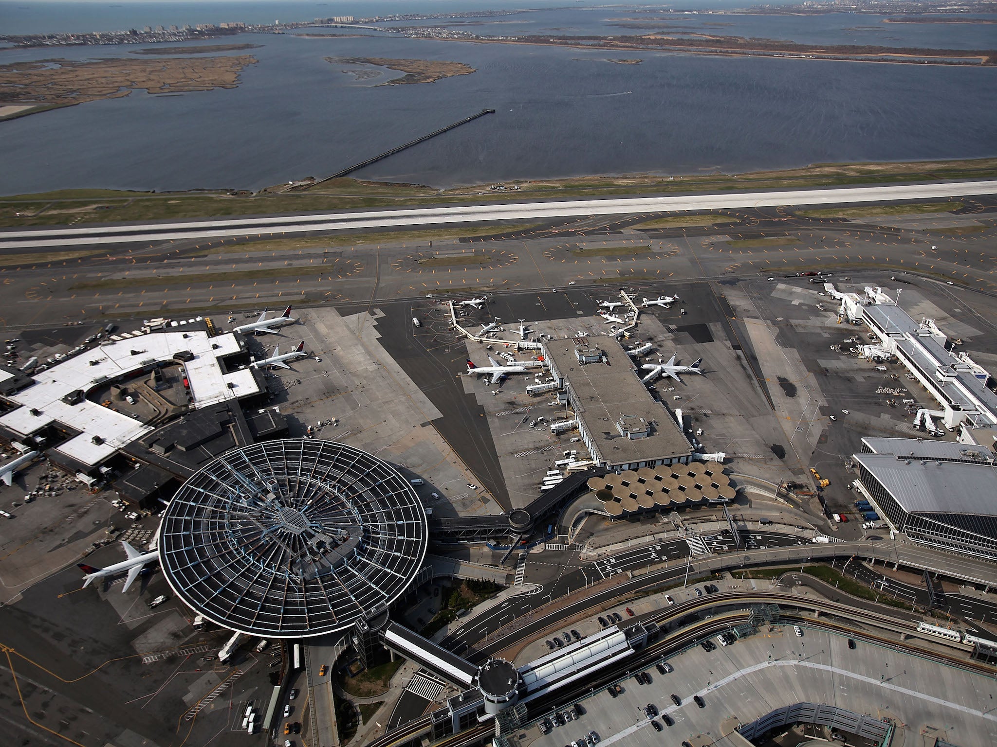 One of the men was arrested at New York's JFK Airport