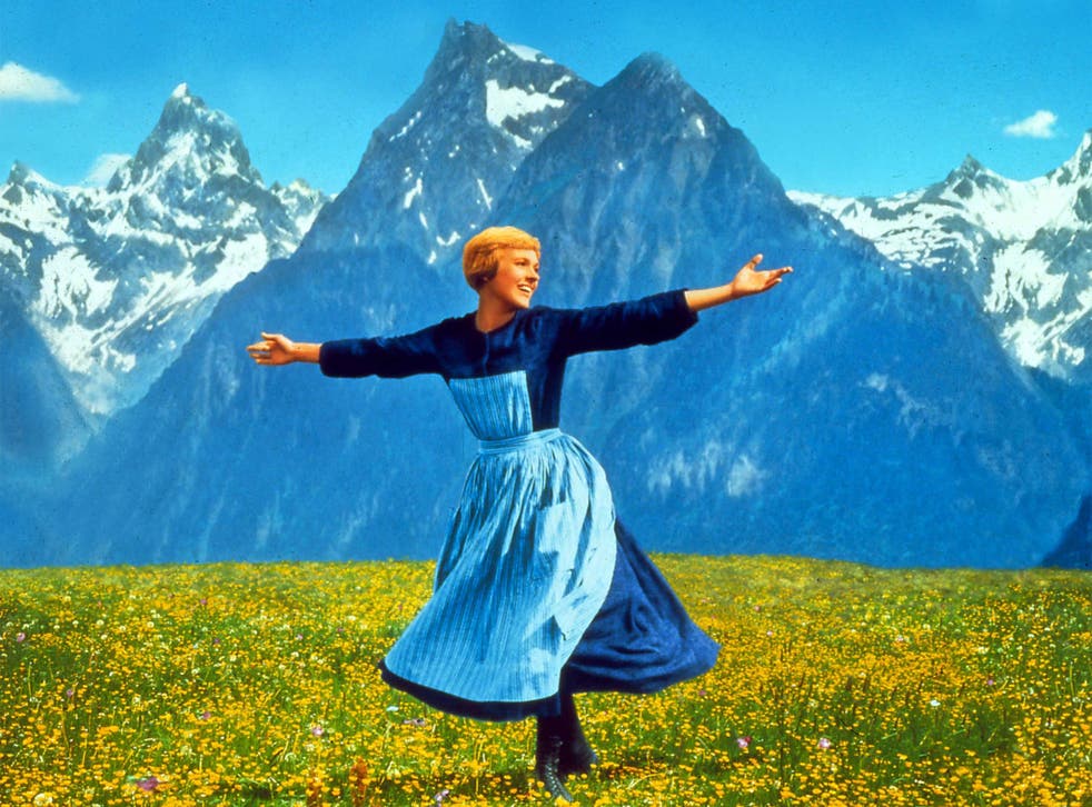 Follow every rainbow: Julie Andrews in 'The Sound of Music'