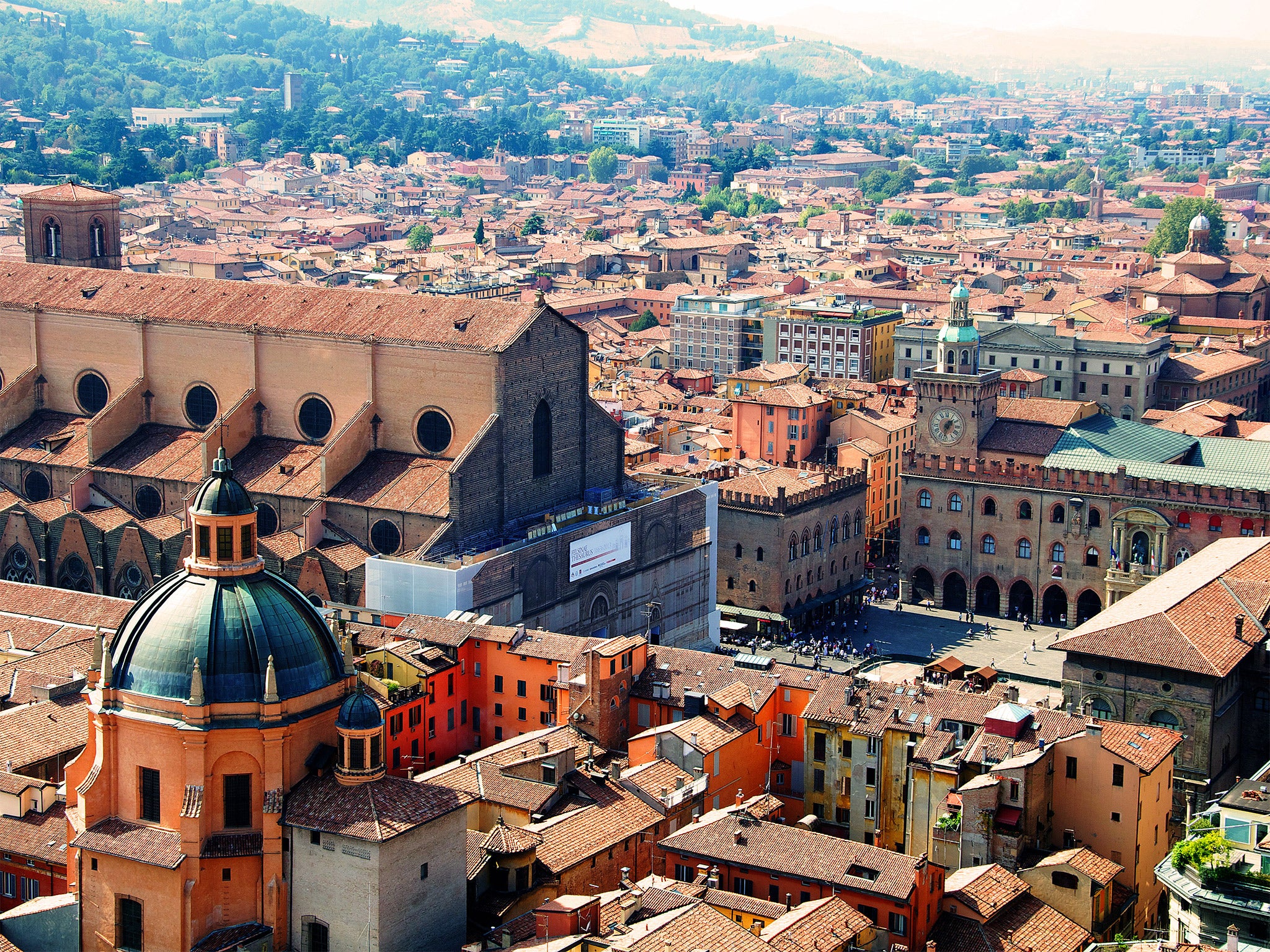 Bologna, Emilia Romagna's capital. Ndrangheta had spent decades infiltrating the region