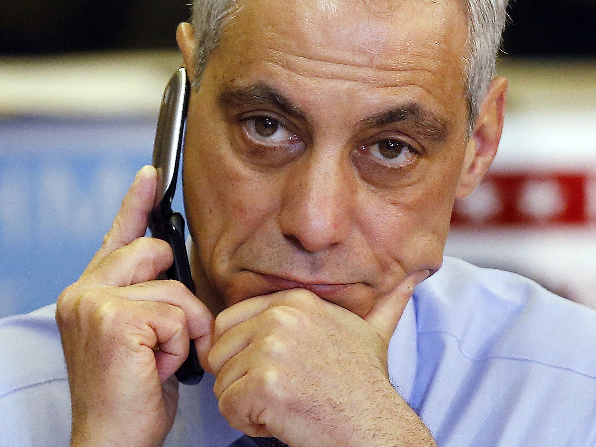 Rahm Emanuel missed the 50 percent mark needed to avoid a run-off in the mayoral race