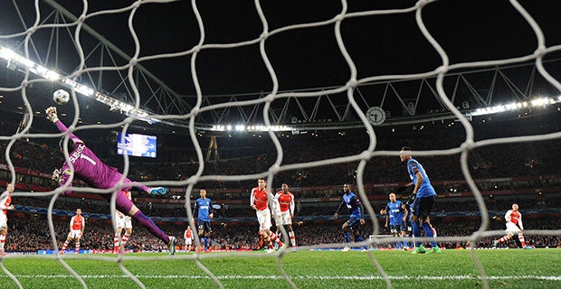 Oxlade-Chamberlain looked to have given Arsenal hope with a late goal