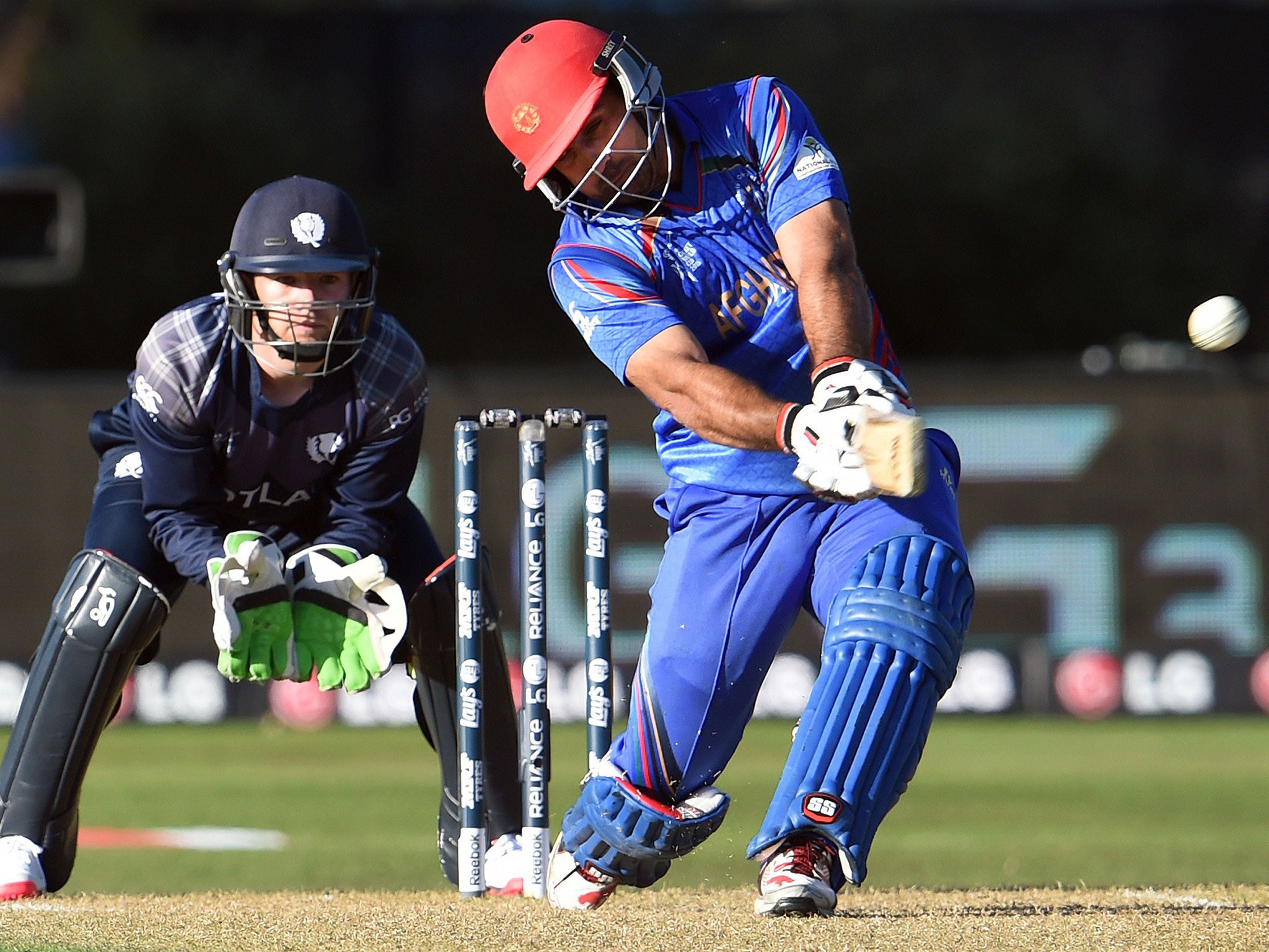 Samiullah Shenwaro starred for Afghanistan as they defeated Scotland