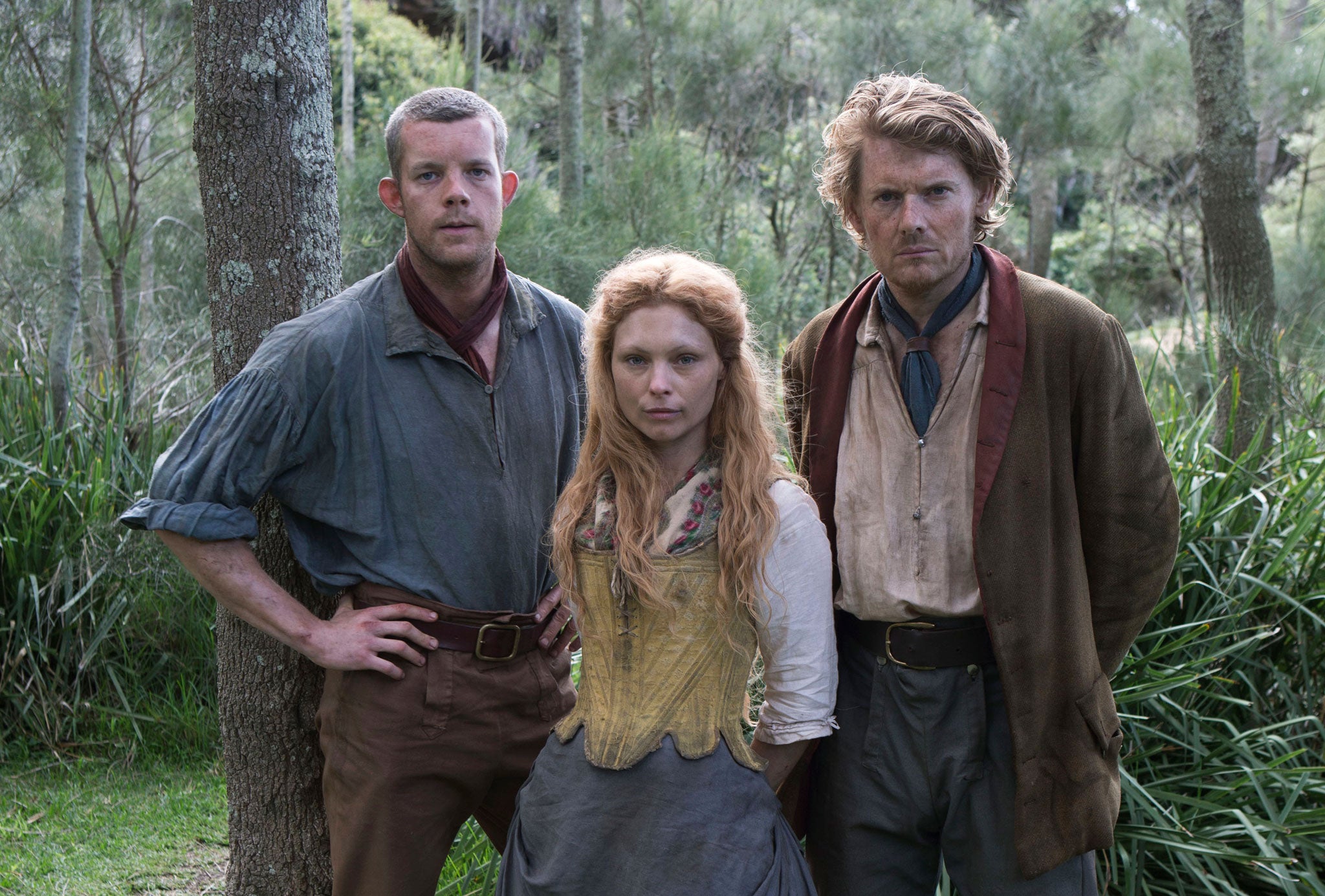 Russell Tovey, Myanna Buring and Julian Rhind Tutt star in Banished