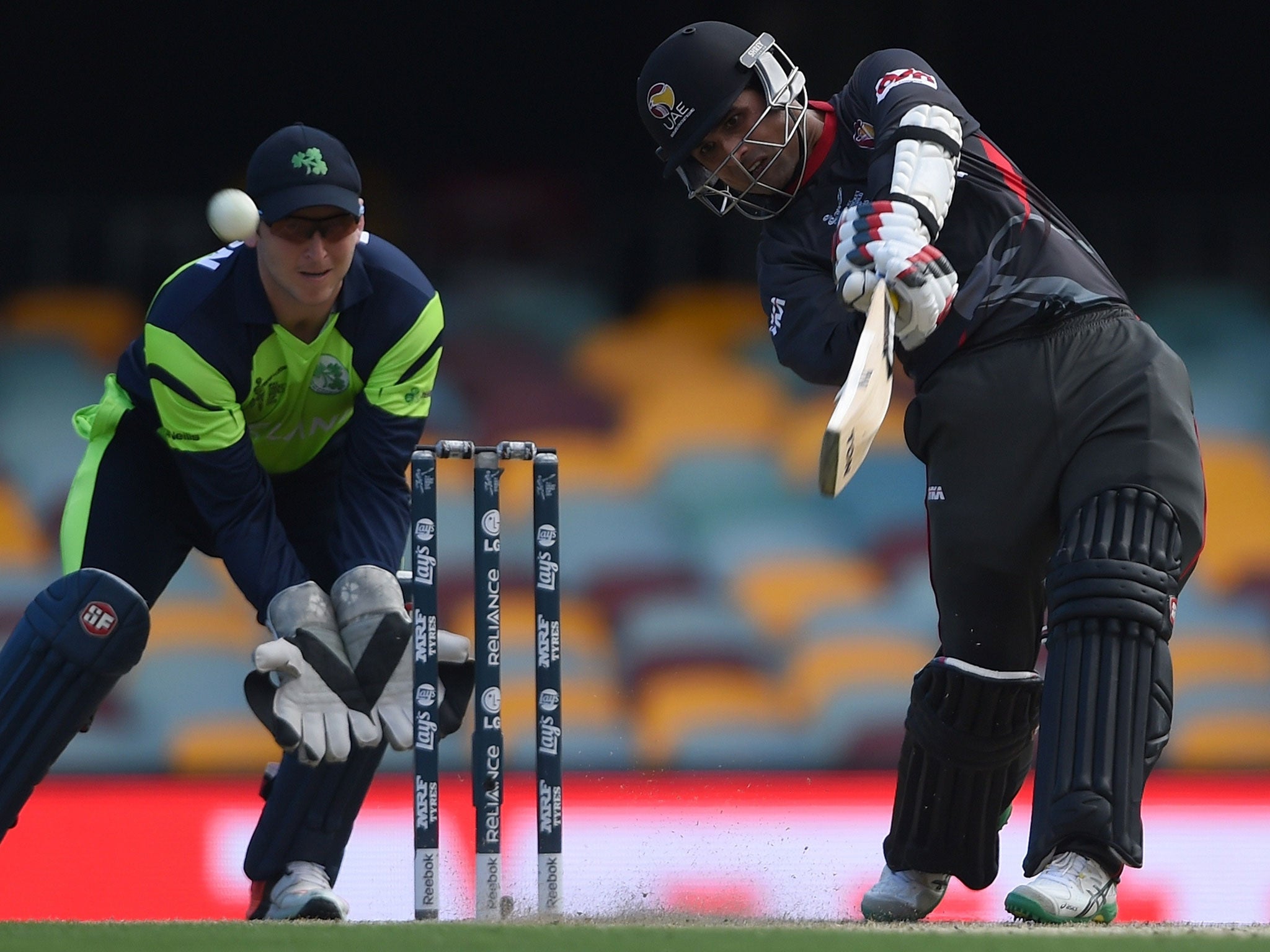 The UAE took their clash with Ireland to the final over before succumbing to a two-wicket defeat