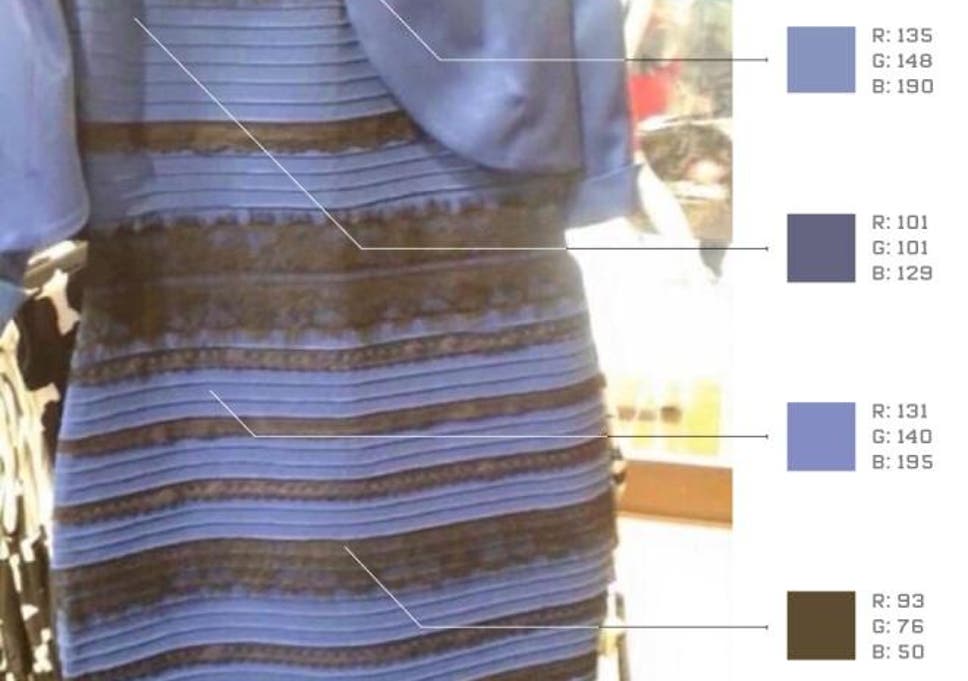 Иллюзия Платье Белое Или Синее