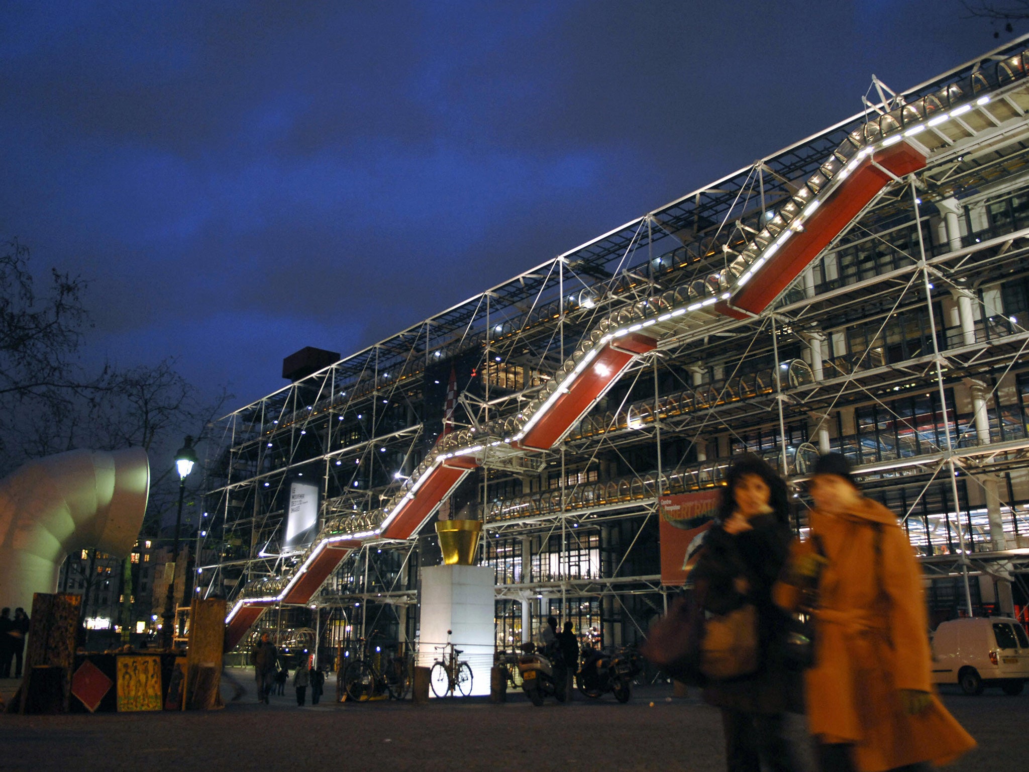 It was put into storage at the Pompidou in 1998 (AFP/Getty)