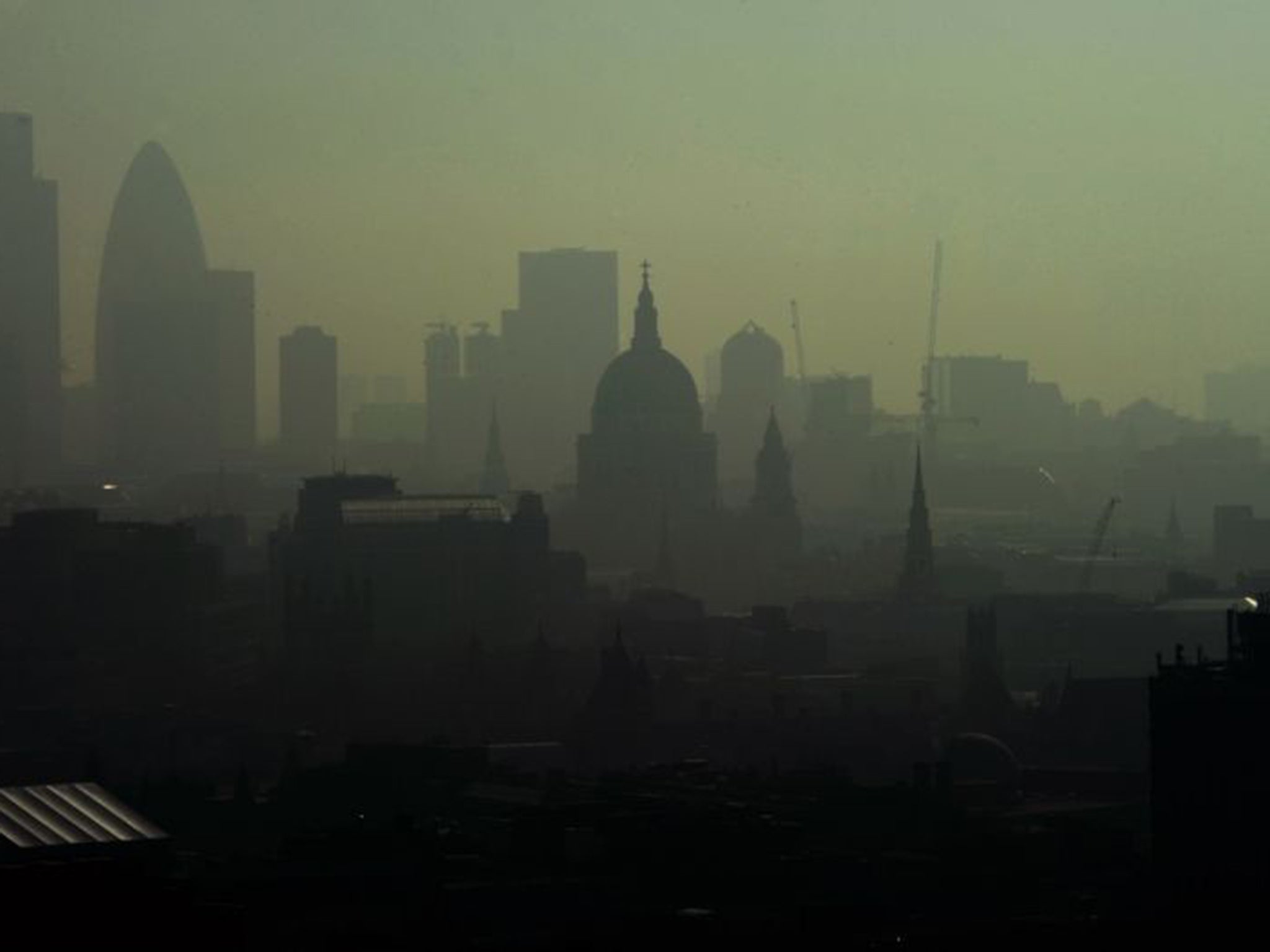 Air pollution in London has reached illegally high levels