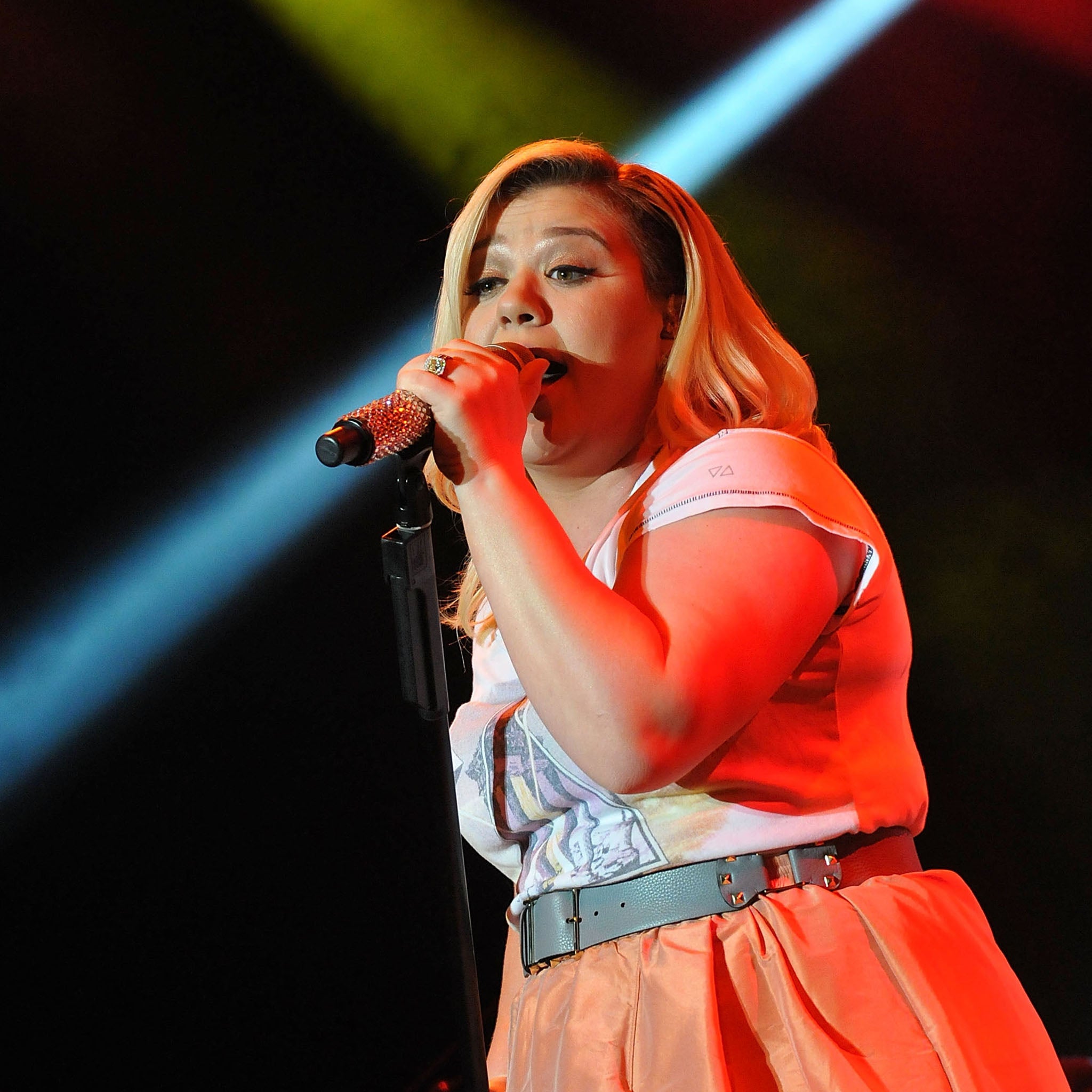 A real belter: Kelly Clarkson