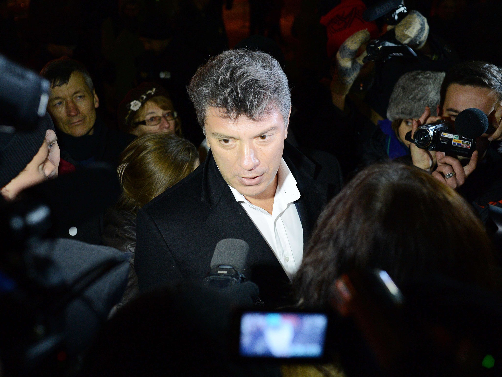 Nemtsov in 2012; he was, said Britain’s former ambassador to Russia, ‘charismatic, determined, and, finally, brave’