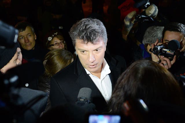 Nemtsov in 2012; he was, said Britain’s former ambassador to Russia, ‘charismatic, determined, and, finally, brave’ 