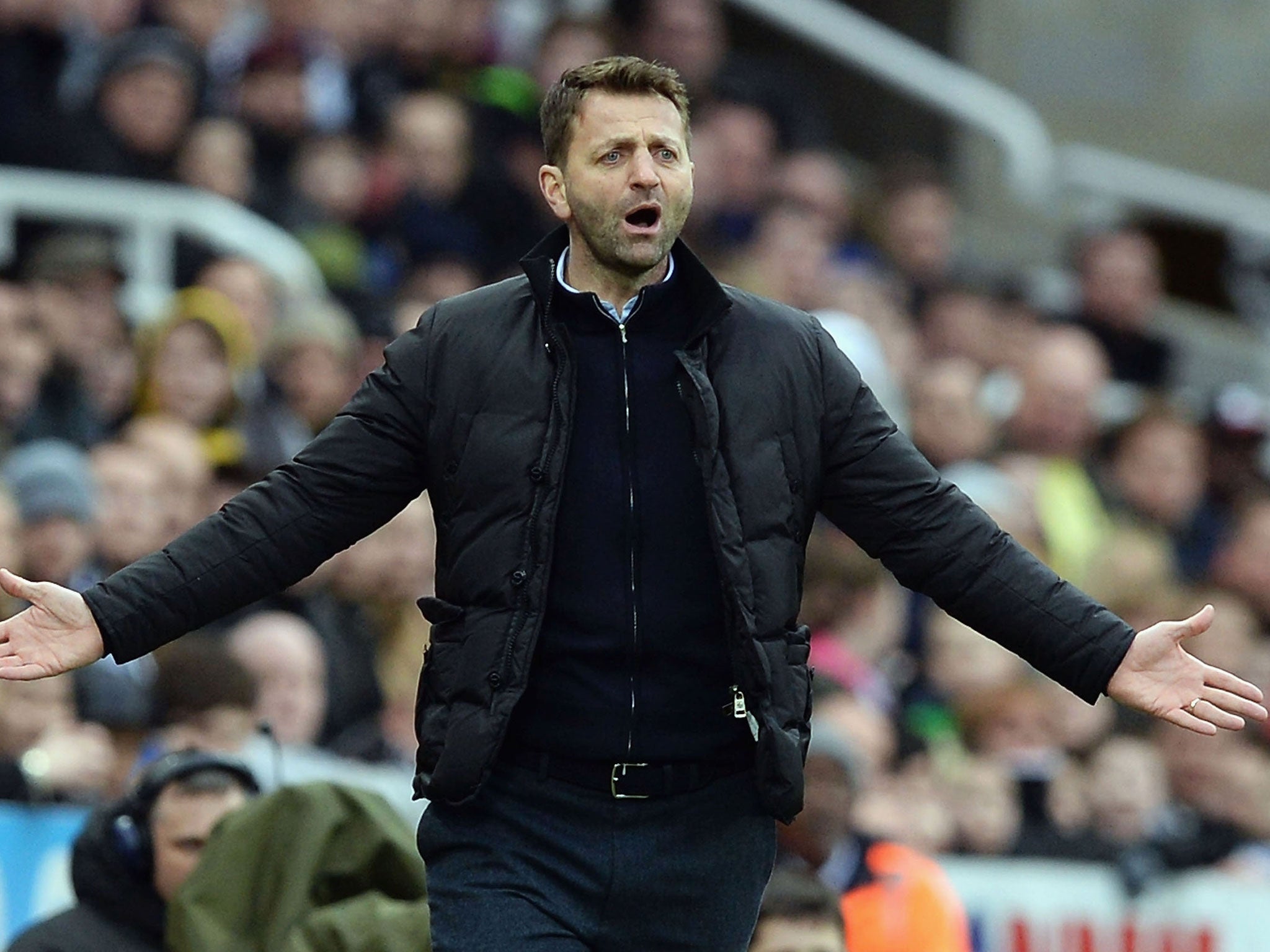 Tim Sherwood has presided over two Premier League losses for Villa