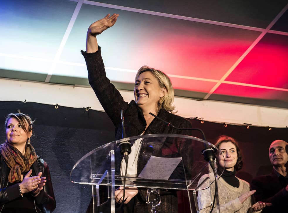 The leader of France’s far-right Front National party, Marine Le Pen, has suspended several members over violent, anti-Semitic or Islamophobic comments posted on social media sites