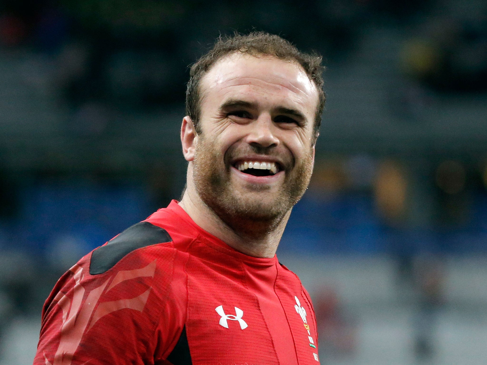 The Wales centre Jamie Roberts