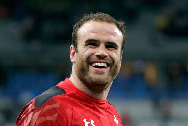 Jamie Roberts enjoyed another Welsh victory in his adopted home city, Paris