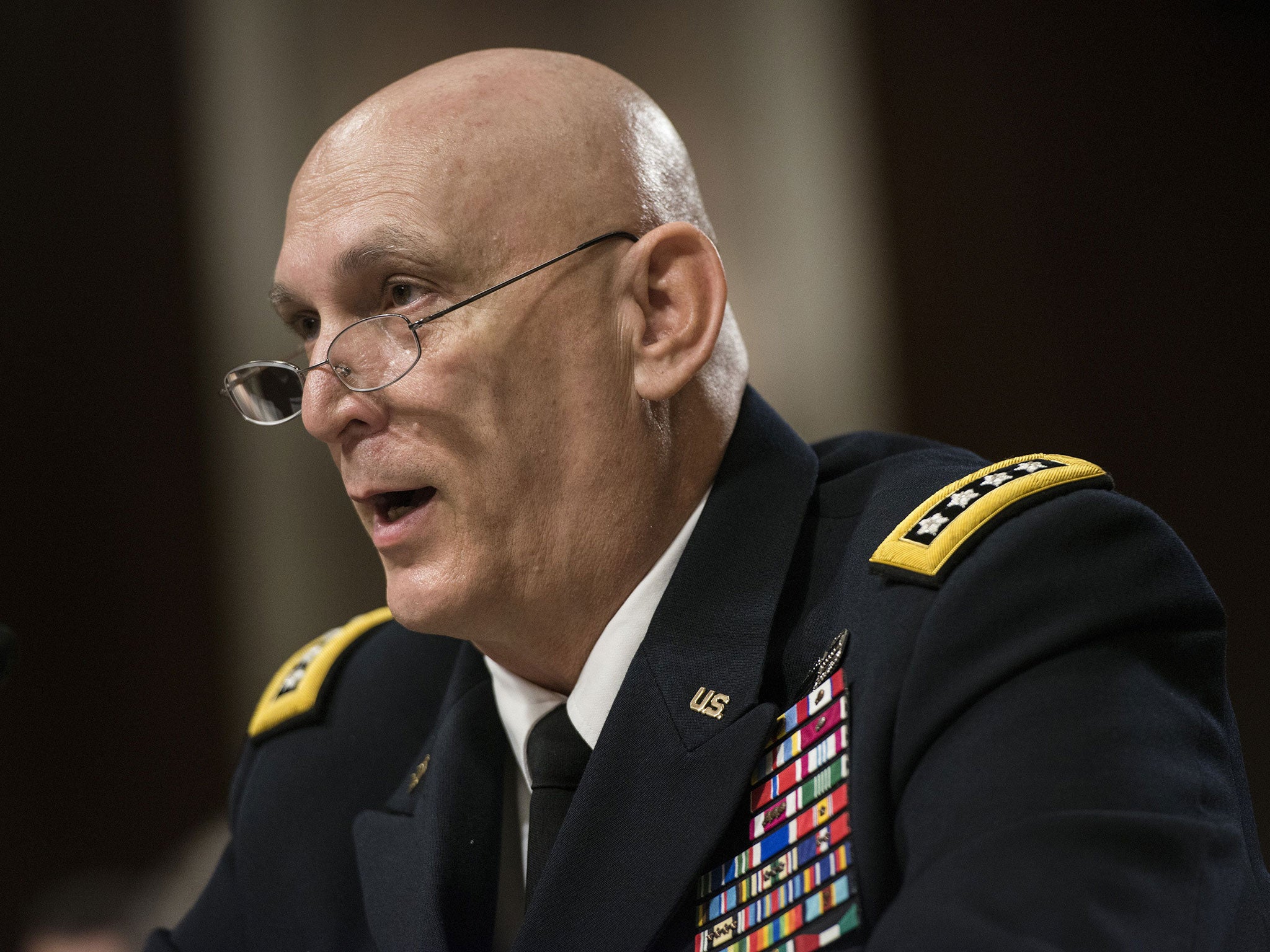 General Raymond Odierno, the Chief of Staff of the US army, told The Daily Telegraph that the West was facing 'the most uncertain global environment I have seen in 40 years of service'