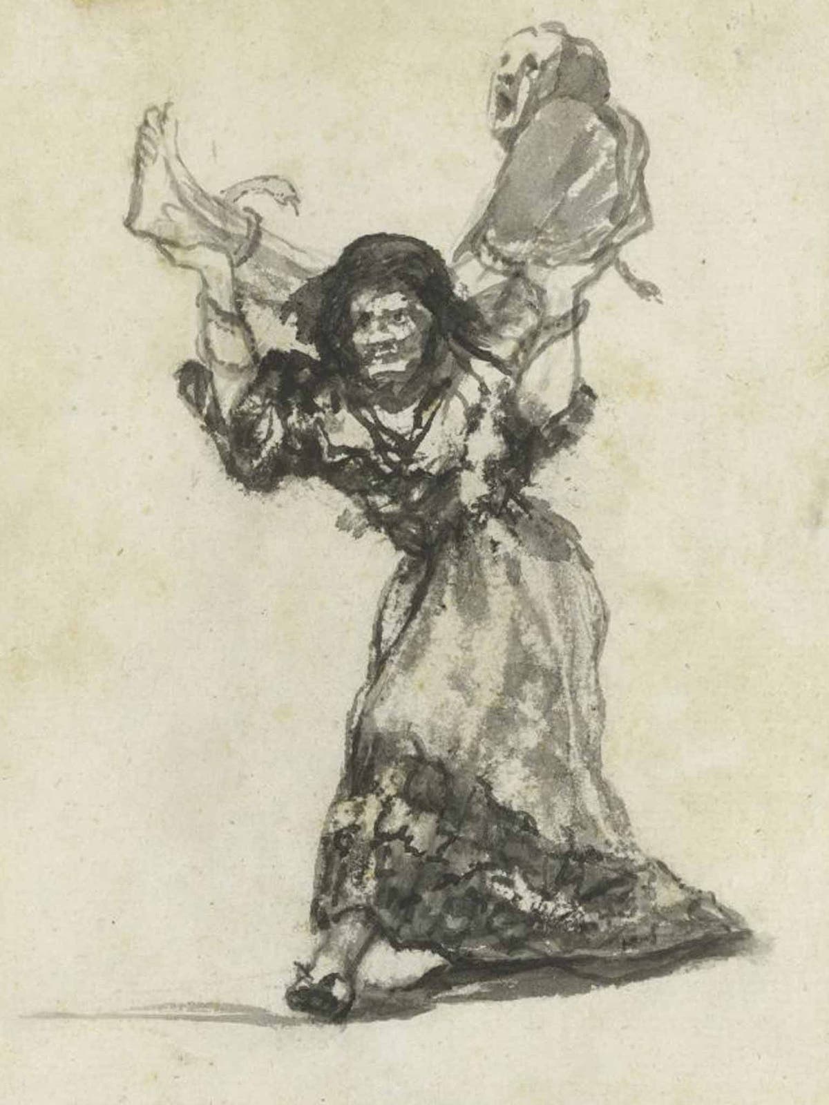 Goya #39 s Witches and Old Women Album go on show for the first time at the