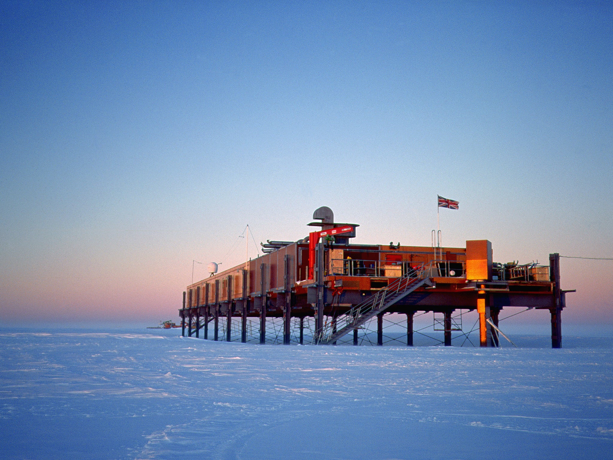 The researchers will undergo their training at the Halley Research Station