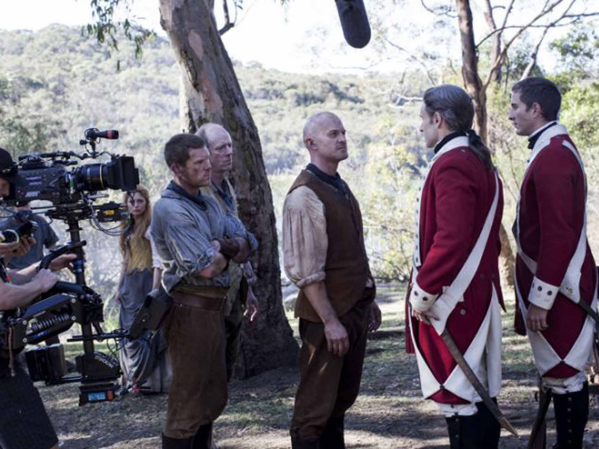 Filming the seven part series