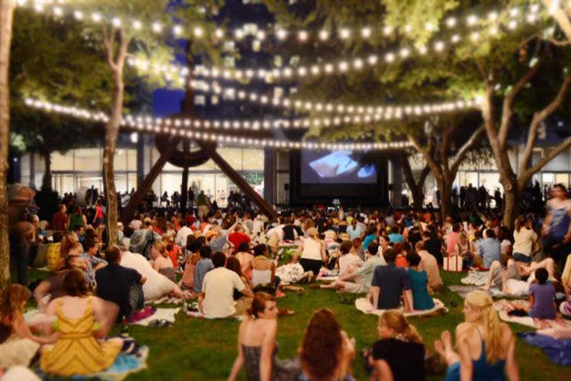 Nasher Sculpture Center hosts open-air concerts and screenings