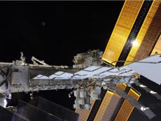 International Space Station’s huge size shown in spacewalk image