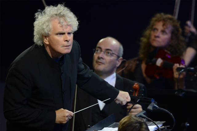 Sir Simon Rattle will be joining the London Symphony Orchestra  in 2017 