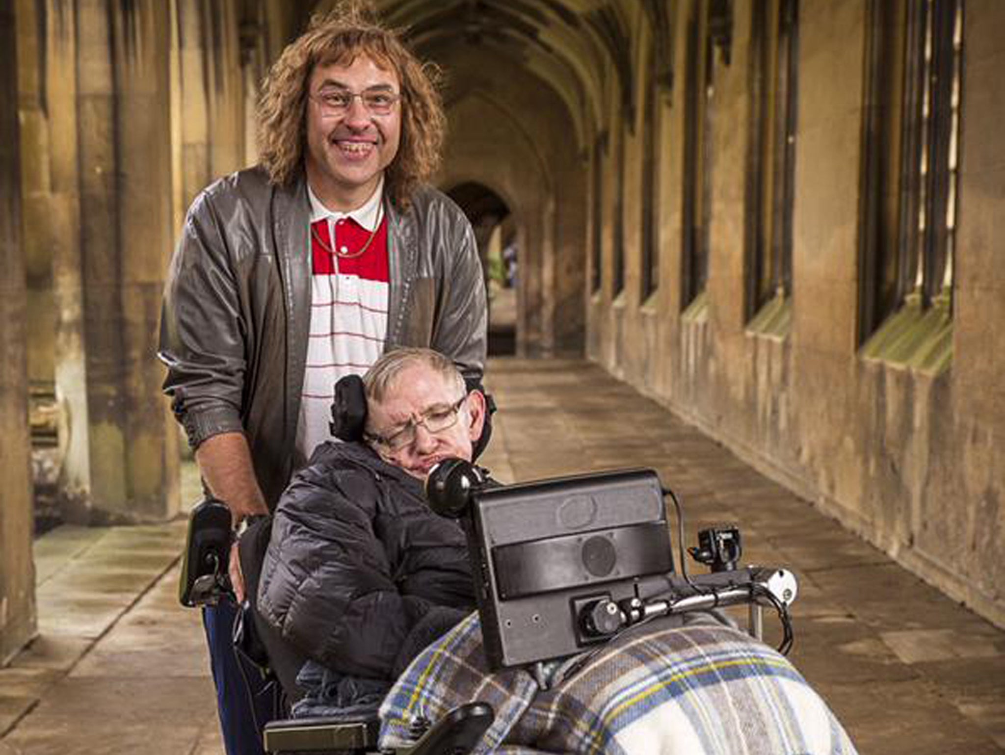 Stephen Hawking and David Walliams star in a Little Britain Comic Relief special