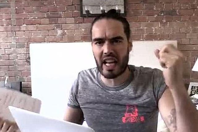Russell Brand has recently become better known for his Youtube videos on social and political issues