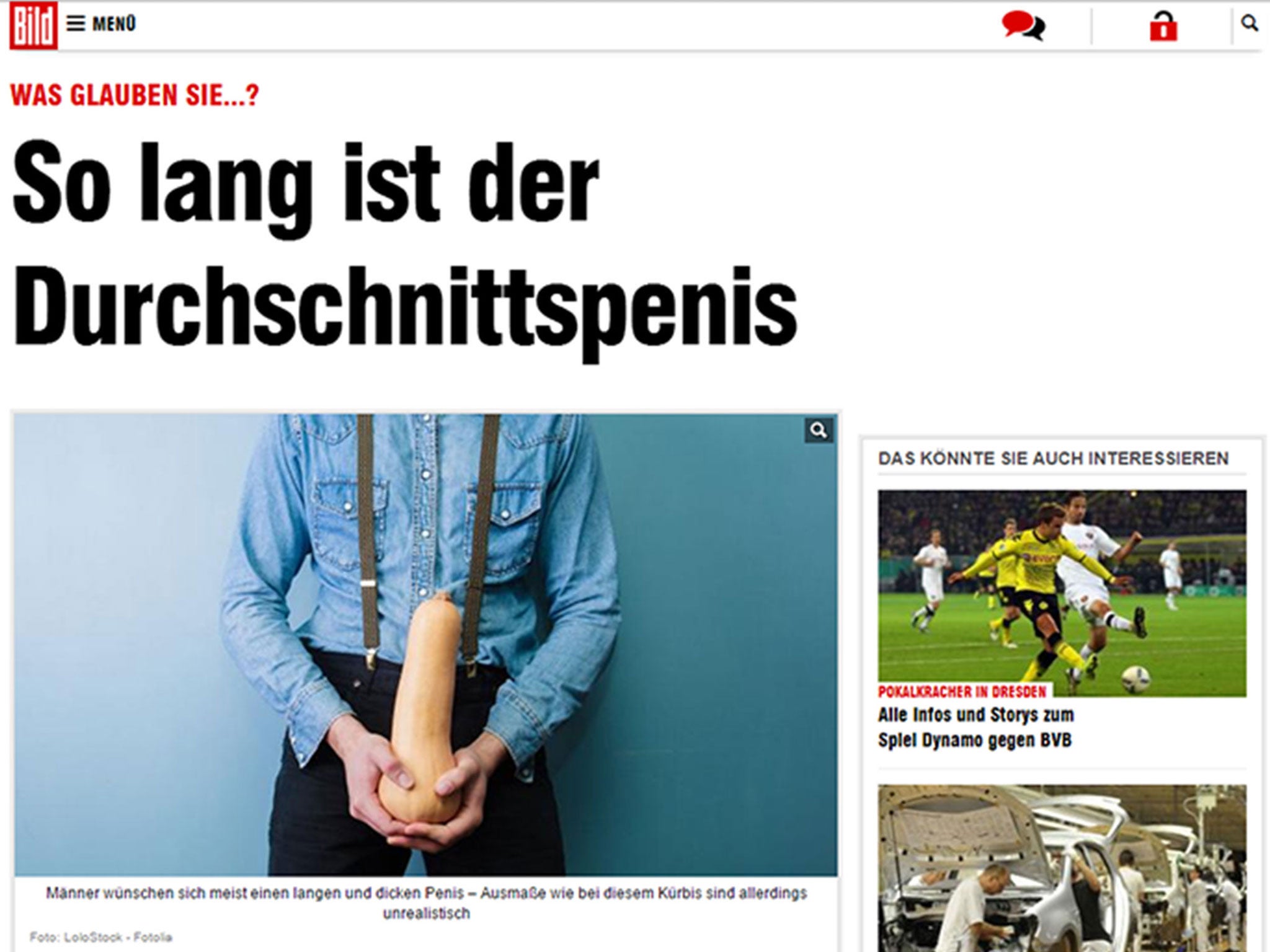 The German tabloid Bild
