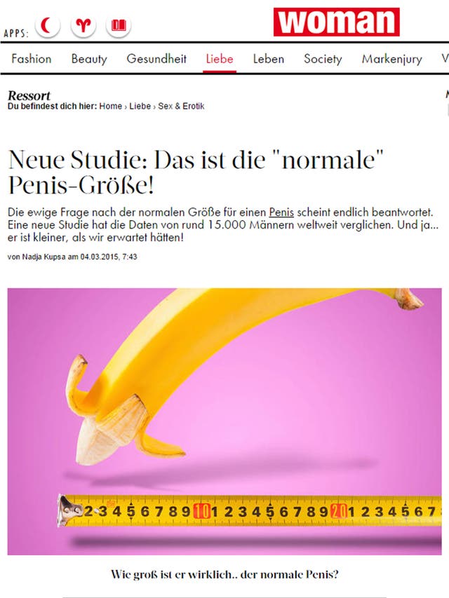 Aanvrager Europa Onleesbaar Average penis size revealed: Scientists attempt to find what is 'normal' to reassure concerned men | The Independent | The Independent Aanvrager Europa Onleesbaar Average penis size revealed: Scientists attempt to find what is 'normal' to reassure concerned men | The Independent | The Independent