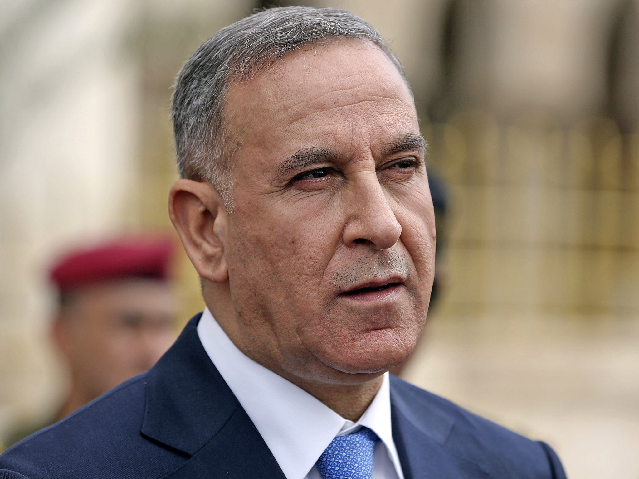 Iraqi Defense Minister Khalid al-Obeidi