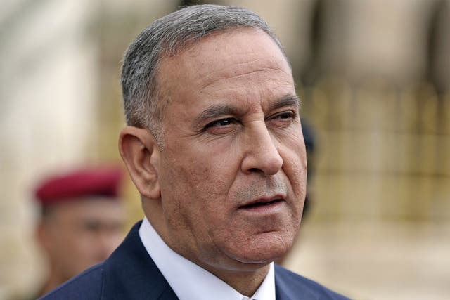 Iraqi Defense Minister Khalid al-Obeidi 
