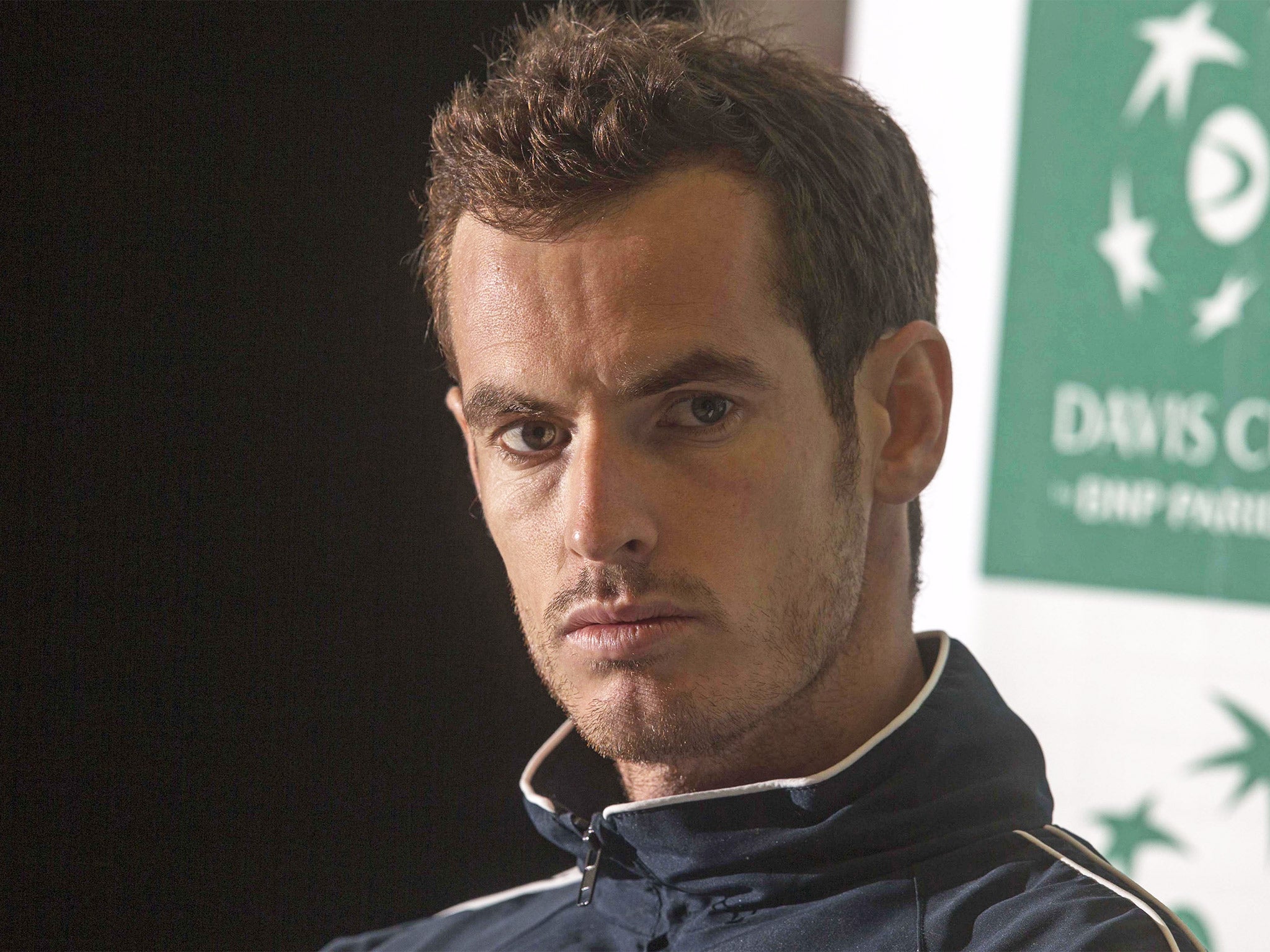 Andy Murray bristled when asked about Scottish independence