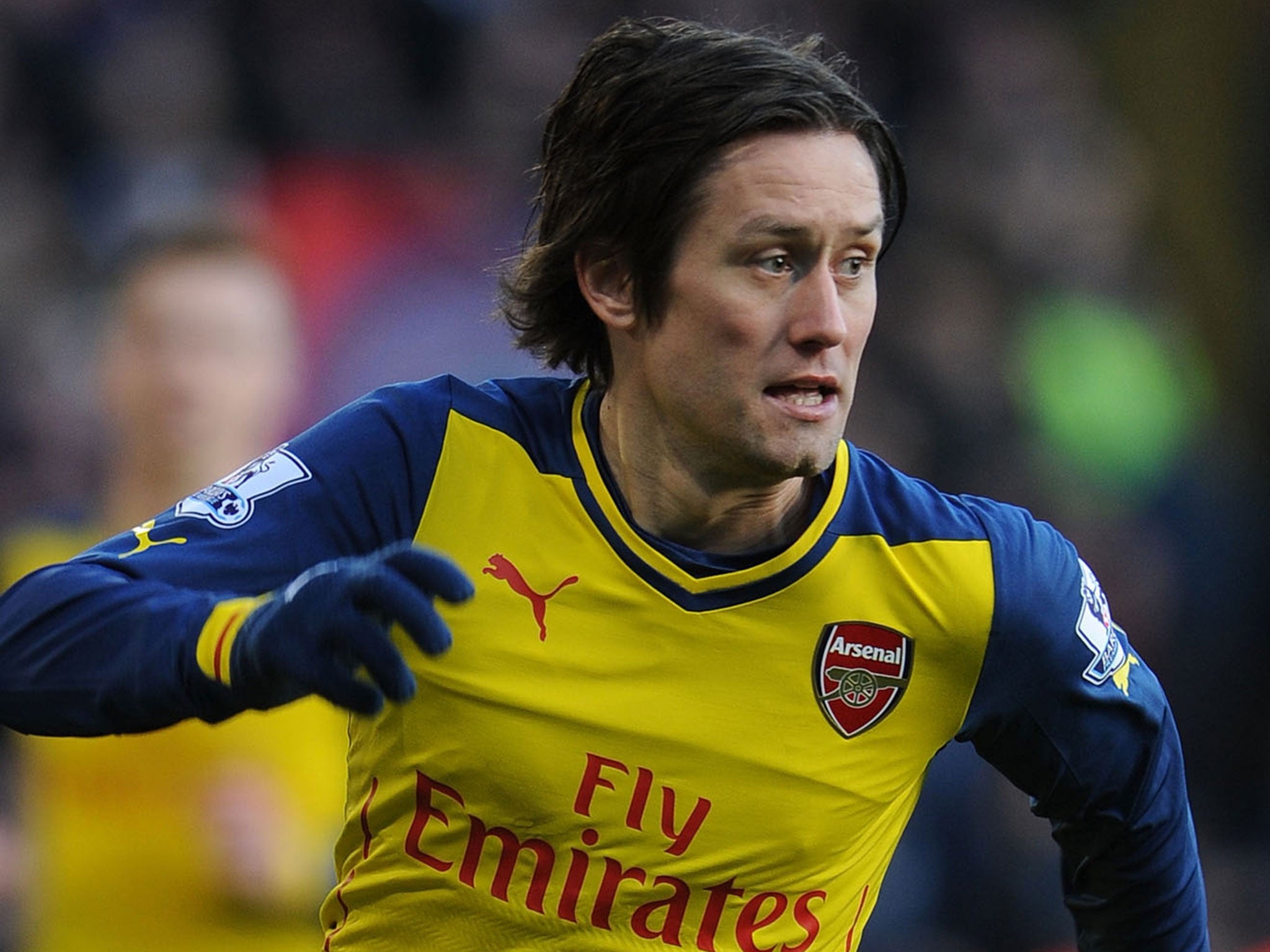 Tomas Rosicky will return against Newcastle