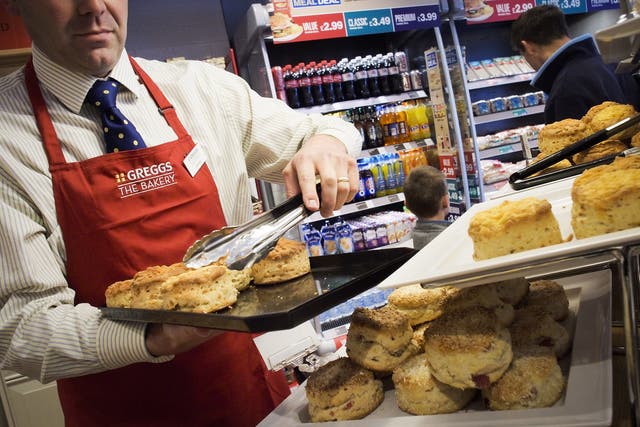 In 1600 Greggs stores around the UK, sandwiches are made daily and savoury pastries baked during the day