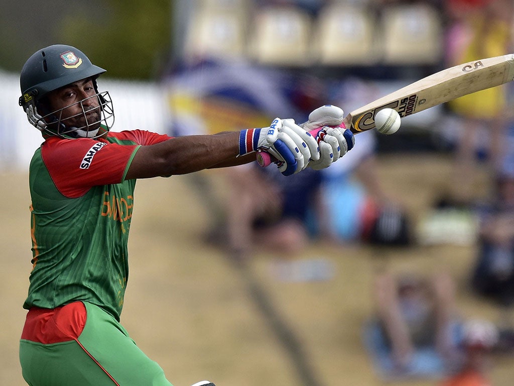 Tamim Iqbal guided Bangladesh to victory over Scotland