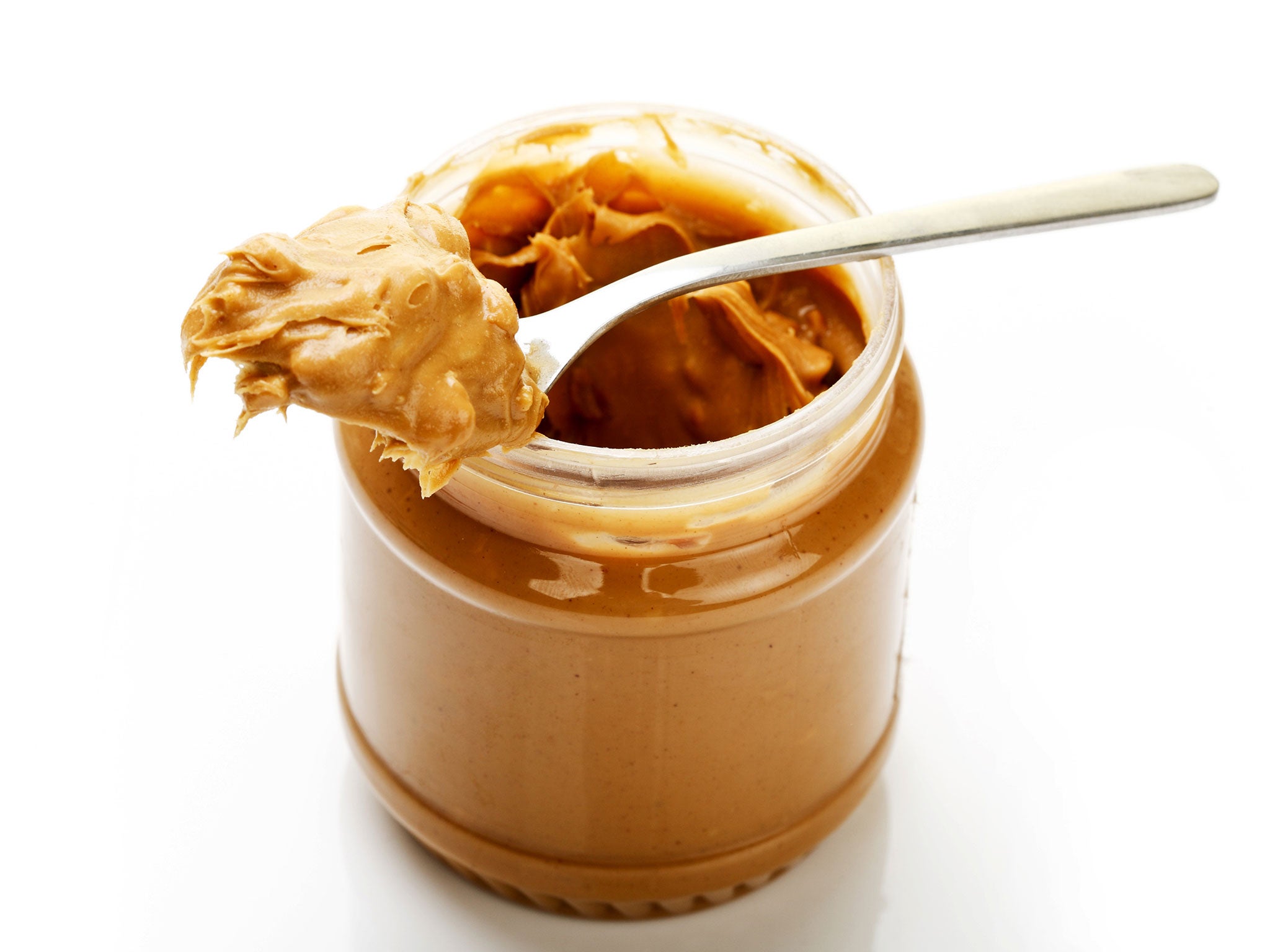 Peanut butter contains salt and trans fatty acids which could inhibit the protective effects