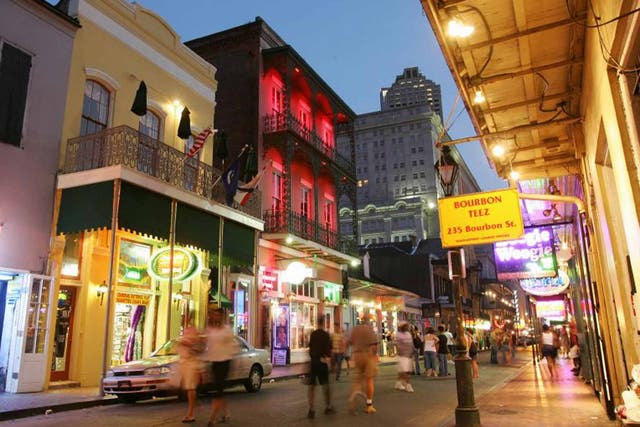 Evening merriment ranges from the brash bars of Bourbon Street to classic Creole restaurants such as Brennan's
