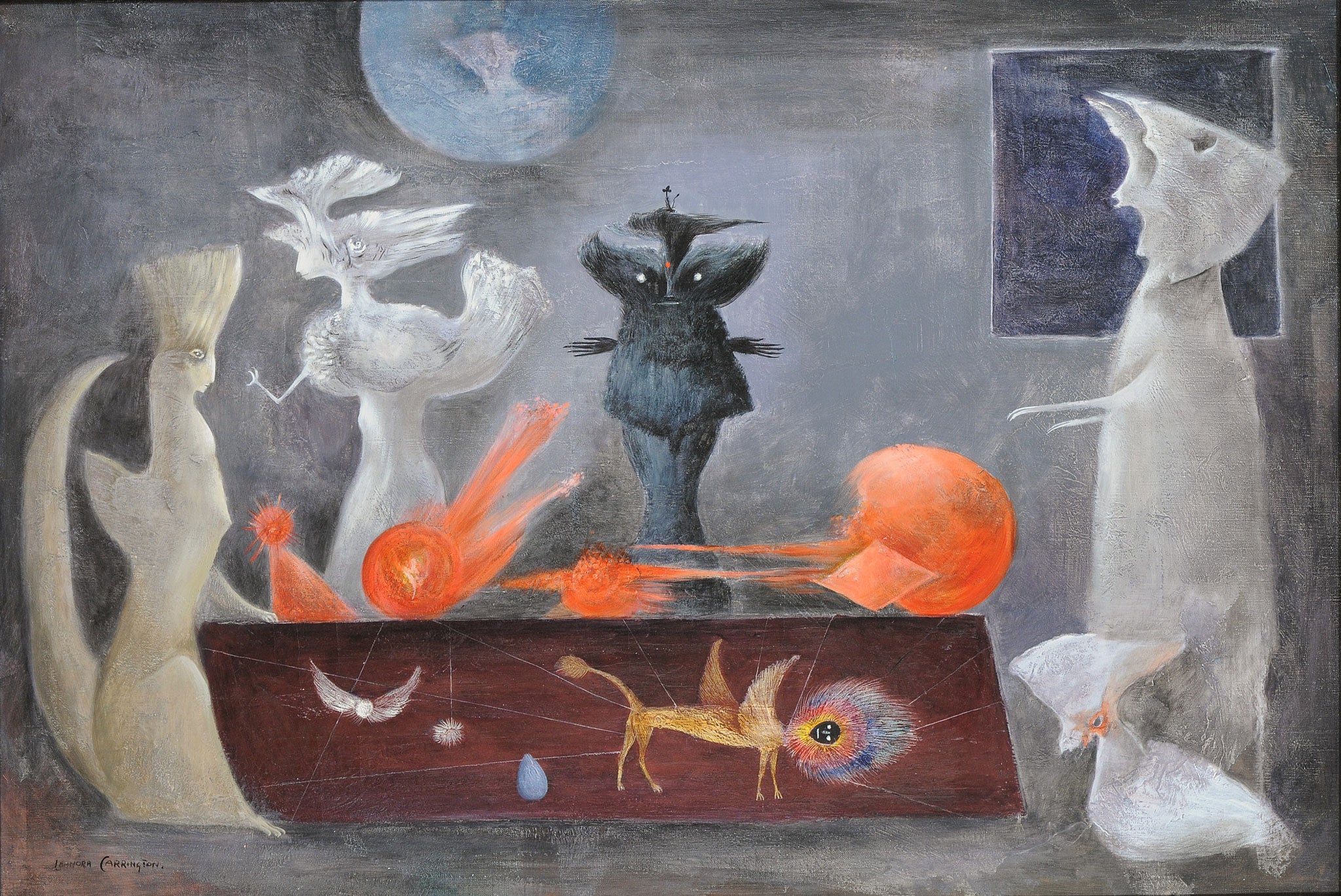 'Evening Conference', 1949 (© Estate of Leonora Carrington)