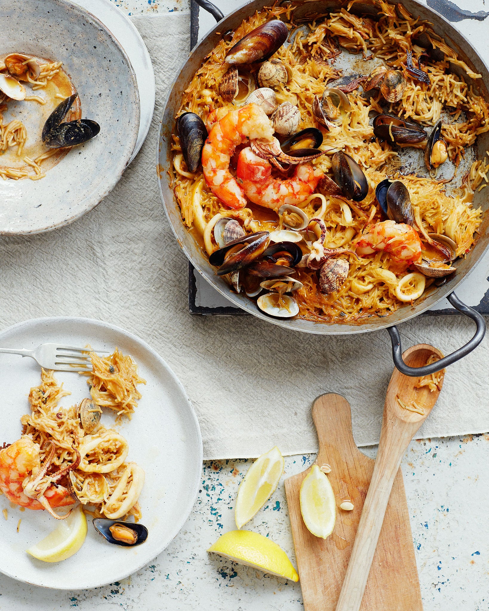 If you like paella, you'll love Catalan dish fideua