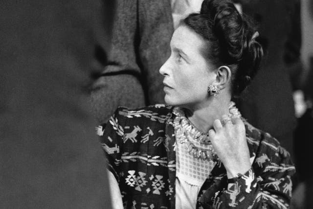 Life-changing: Simone de Beauvoir in 1947, two years before she wrote ‘The Second Sex’, credited as the starting point of second wave feminism